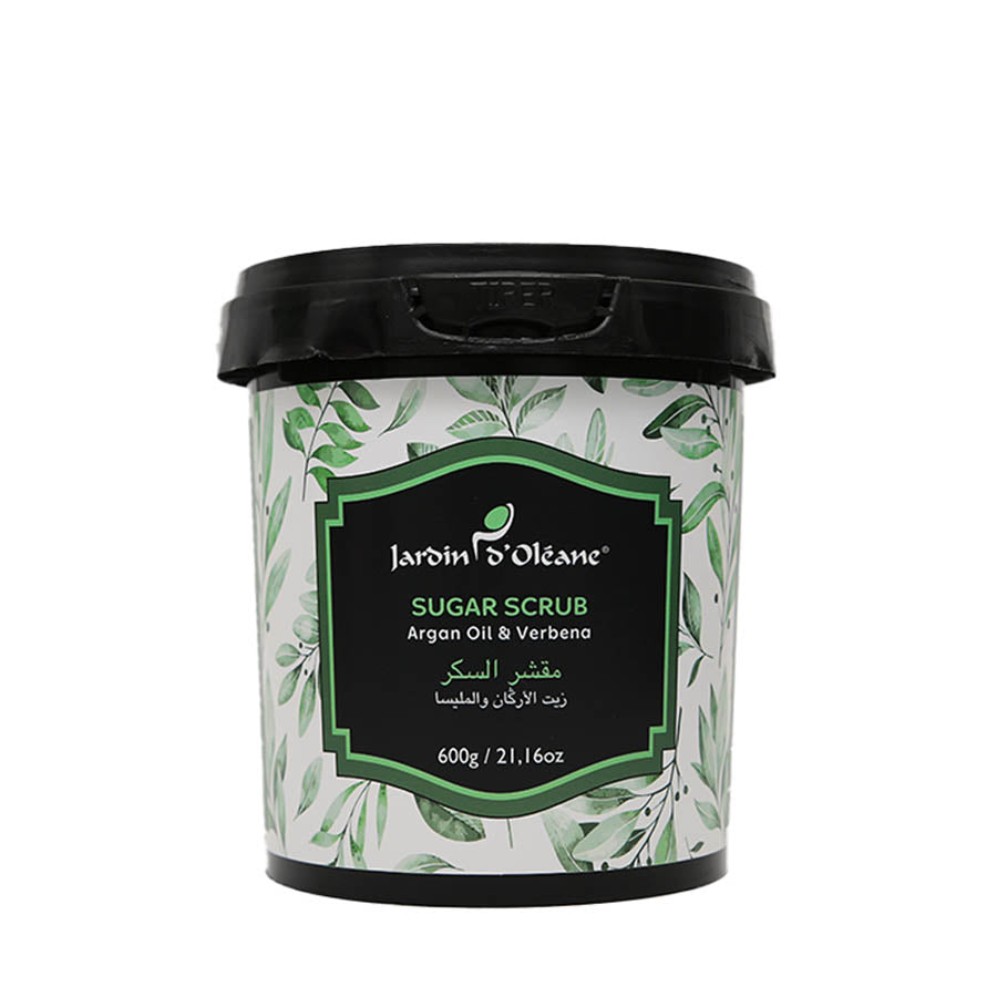 Sugar Scrub with Argan Oil & Verbena 600g
