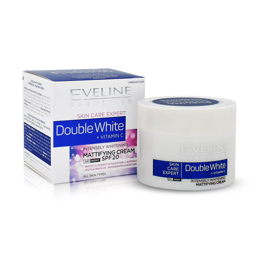 Eveline Cosmetics Expert Double White + Vitamin C Day & Night Cream 50ml