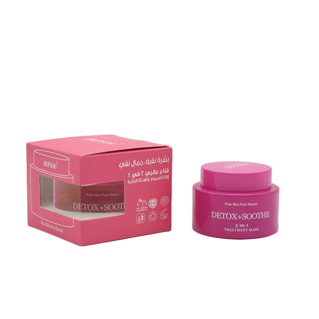 bufsou Detox & Soothe 2-In-1 Treatment Mask 50ml
