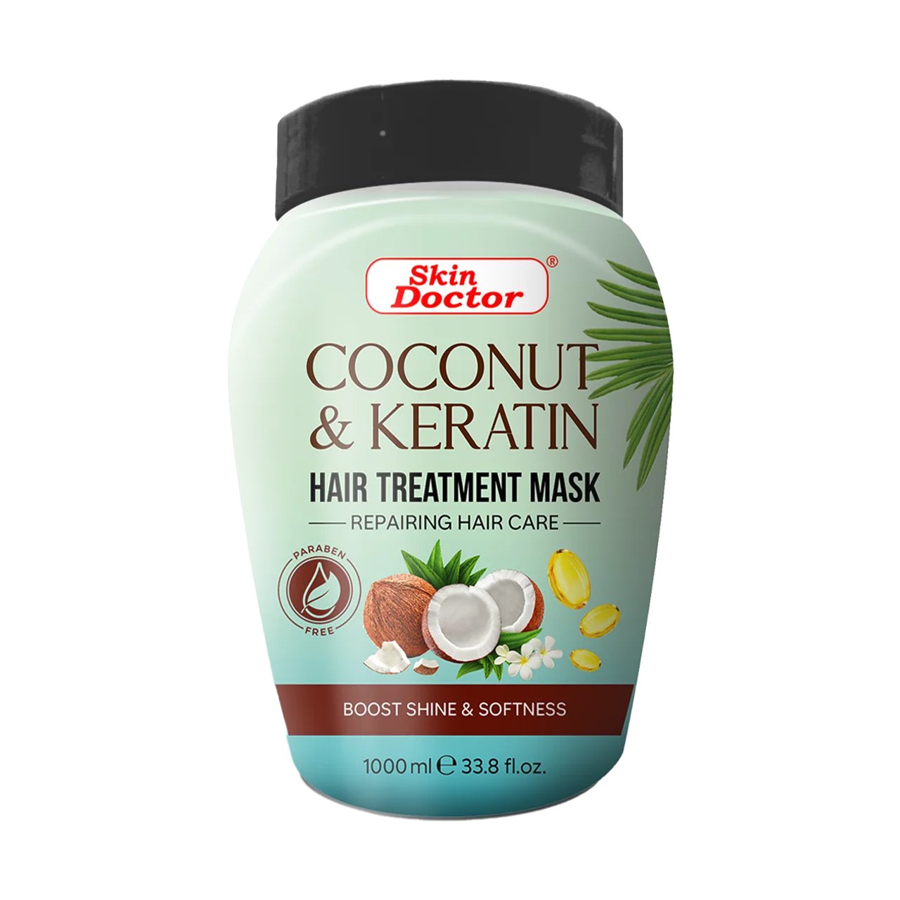 Coconut & Keratin Hot Oil Hair Treatment 1000ml