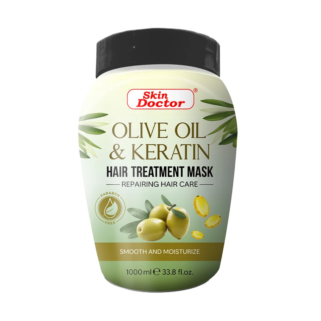 Olive Oil & Keratin Hot Oil Hair Treatment 1000ml