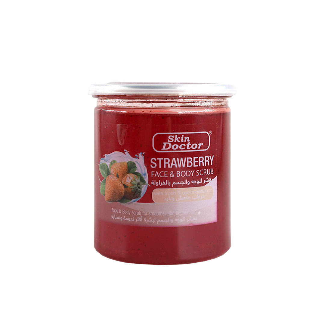 Strawberry Face & Body Scrub 500ml