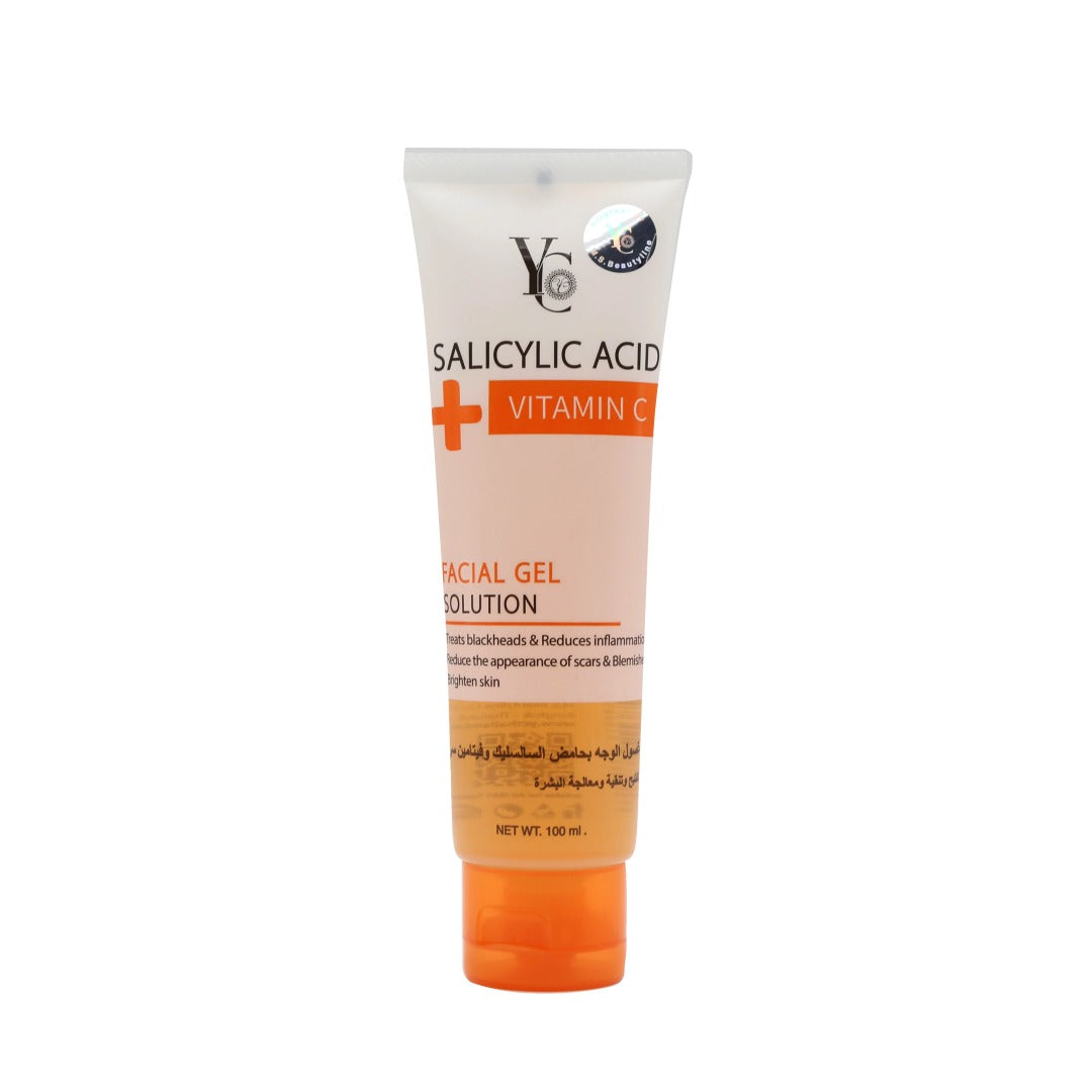 YC Salicylic Acid Facial Gel Solution with Vitamin C 100ml