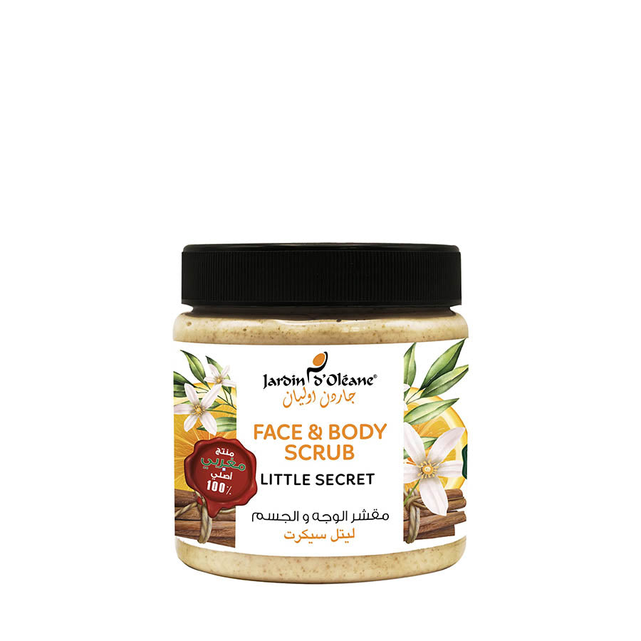 Face &amp; Body Scrub with Cinamon Powder (Little Secret) 500ml