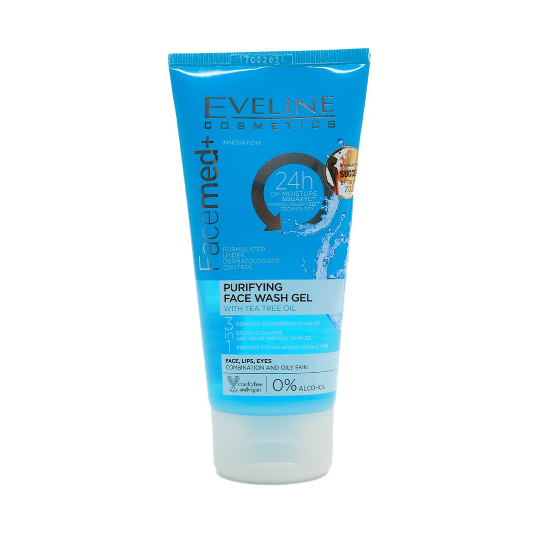 Eveline Cosmetics FaceMed+ Purifying Face Wash Gel with Tea Tree Oil 150ml