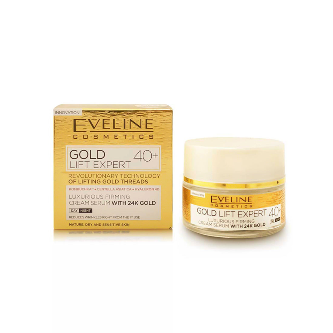 Eveline Cosmetics Gold Lift Expert Day And Night Cream 40+ 50ml