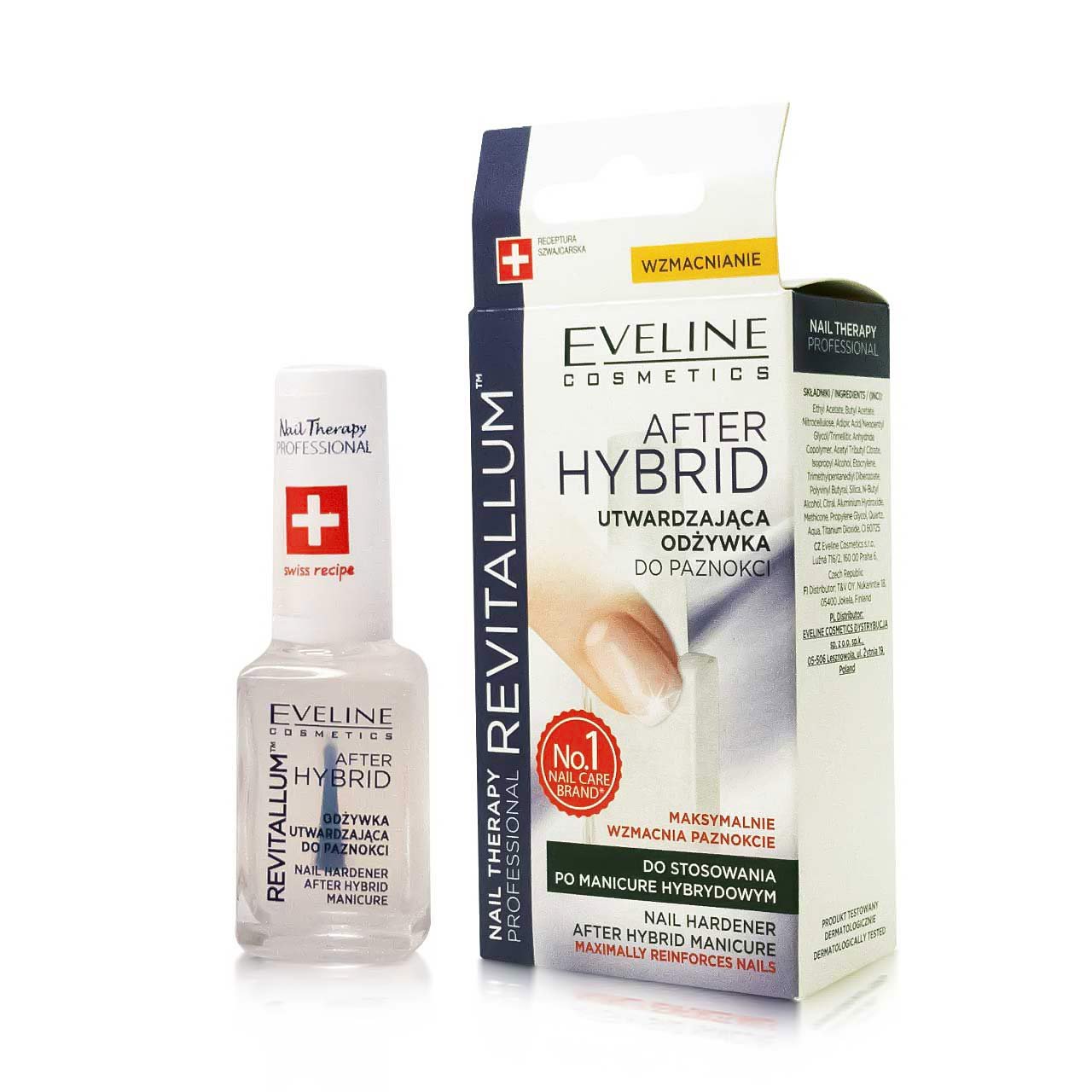 Eveline Cosmetics Nail Therapy Revitalum After Hybrid Nail Hardener 12ml