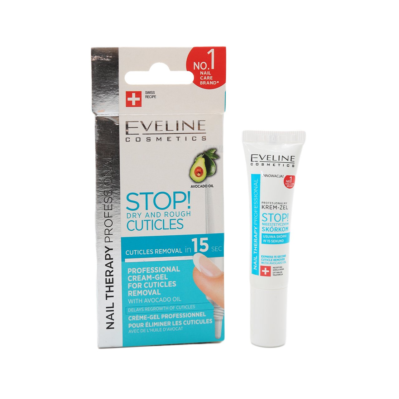 Eveline Cosmetics Nail Therapy Stop dry &amp; Rough cuticles 12ml