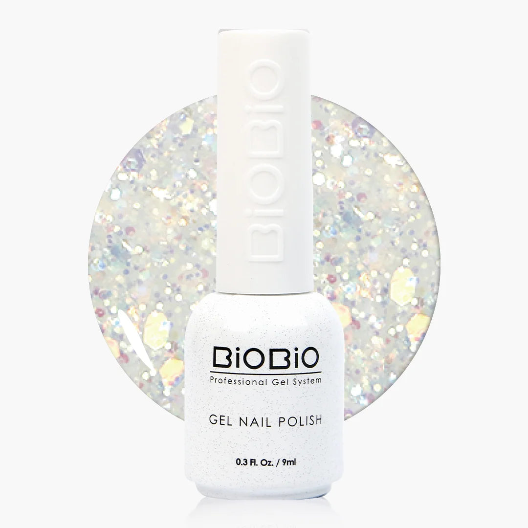 BioBio Glitter Nail Color Gel G106 Wedding Anniversary 9ml