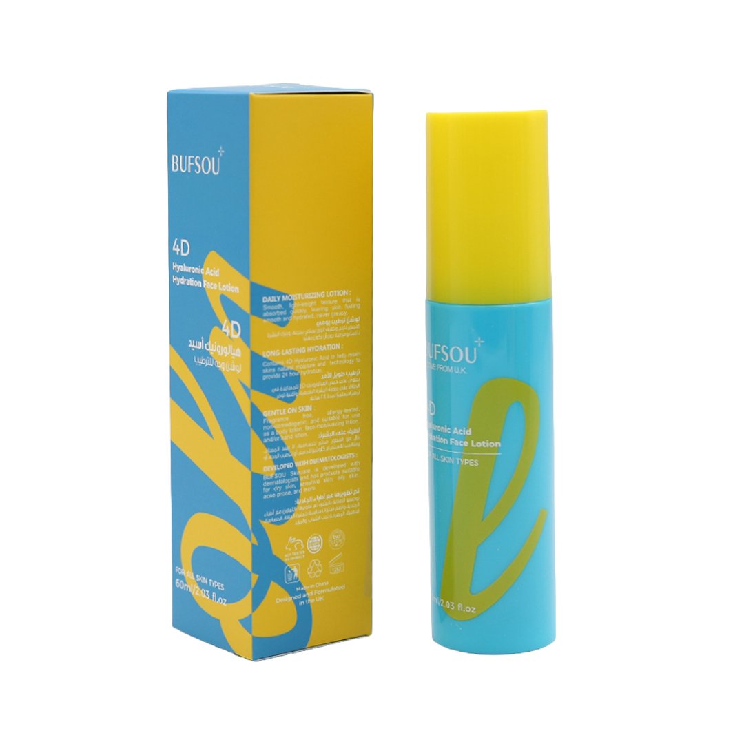 bufsou 4D Hyaluronic Acid Hydrating Face Lotion 60ml