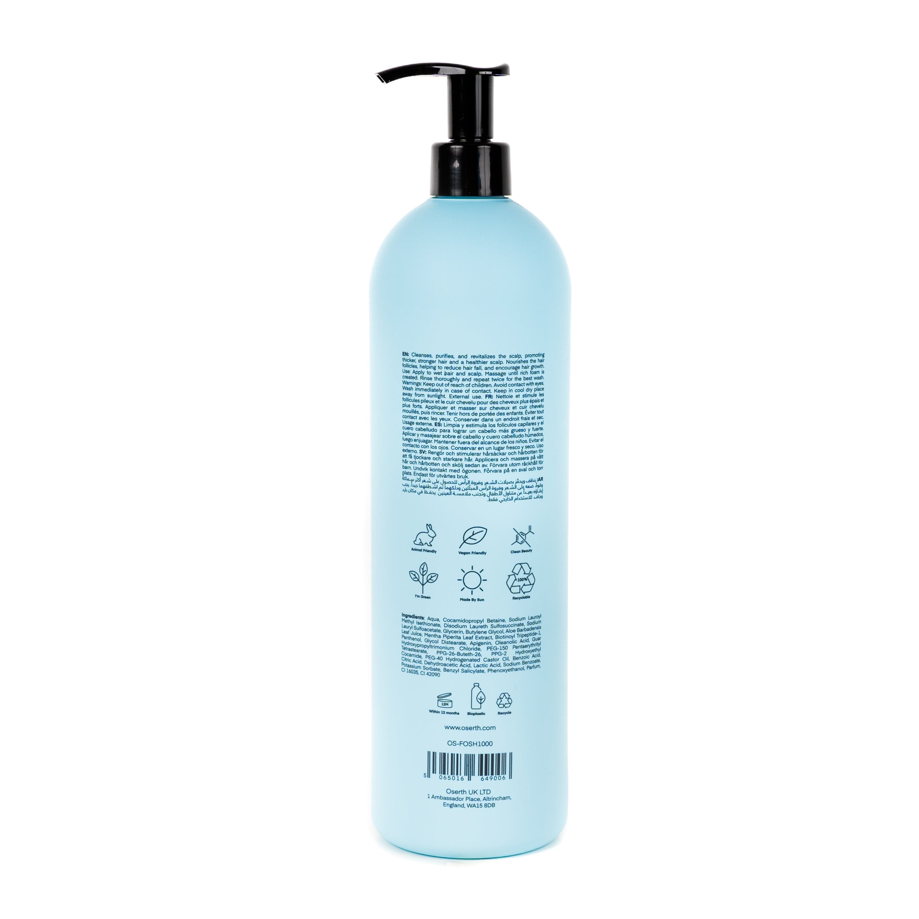 Oserth - Fortify Shampoo | Najafi Cosmetics