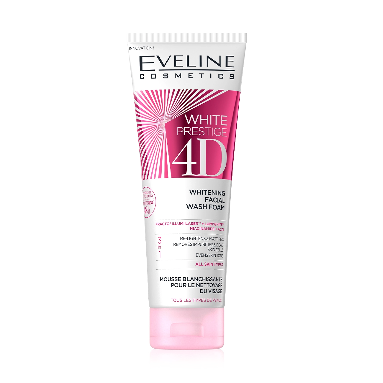 My Eveline Cosmetics - Whitening Facial Wash Gel | Najafi Cosmetics