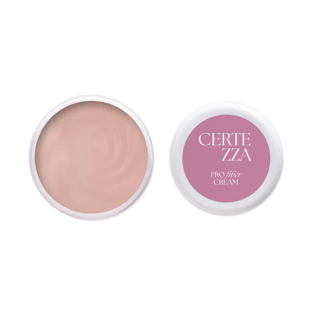 Mida Pro Fiber Cream Builder Gel with Fiberglass - 15ml