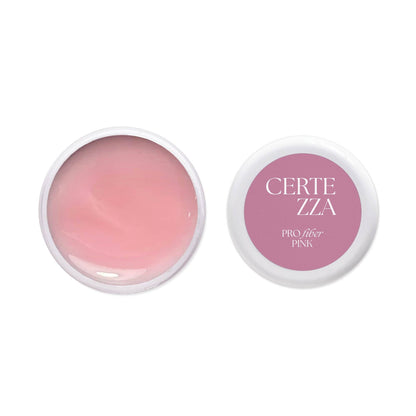 Mida Pro Fiber Gel Pink Builder Gel with Fiberglass - 15ml