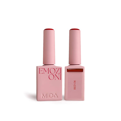 Mida Gel Polish Red 06 10ml