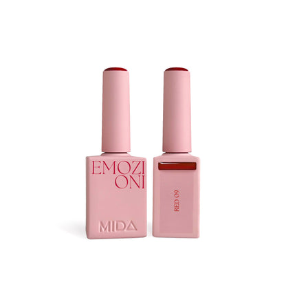 Mida Gel Polish Red 09 10ml