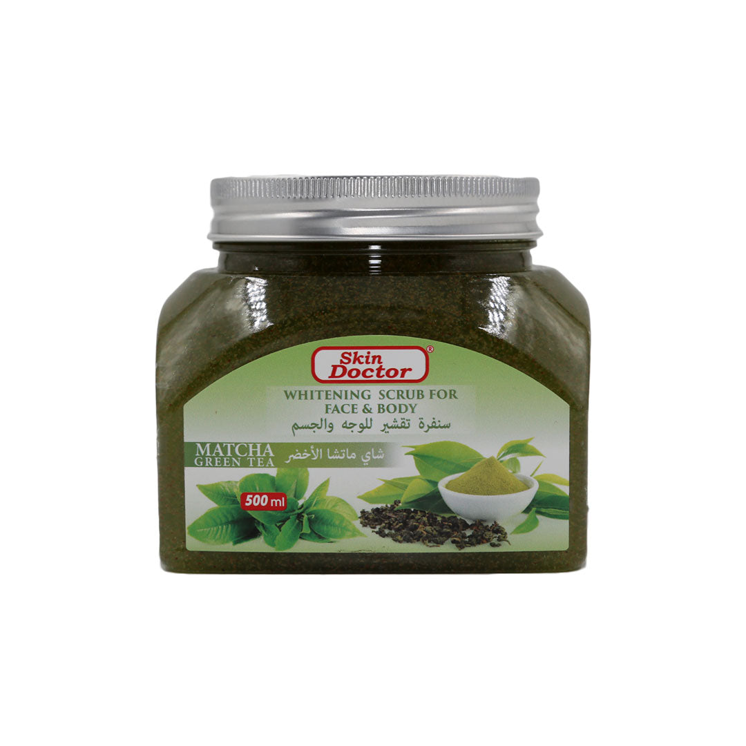 Matcha Green Tea Whitening Scrub For Face &amp; Body 500g