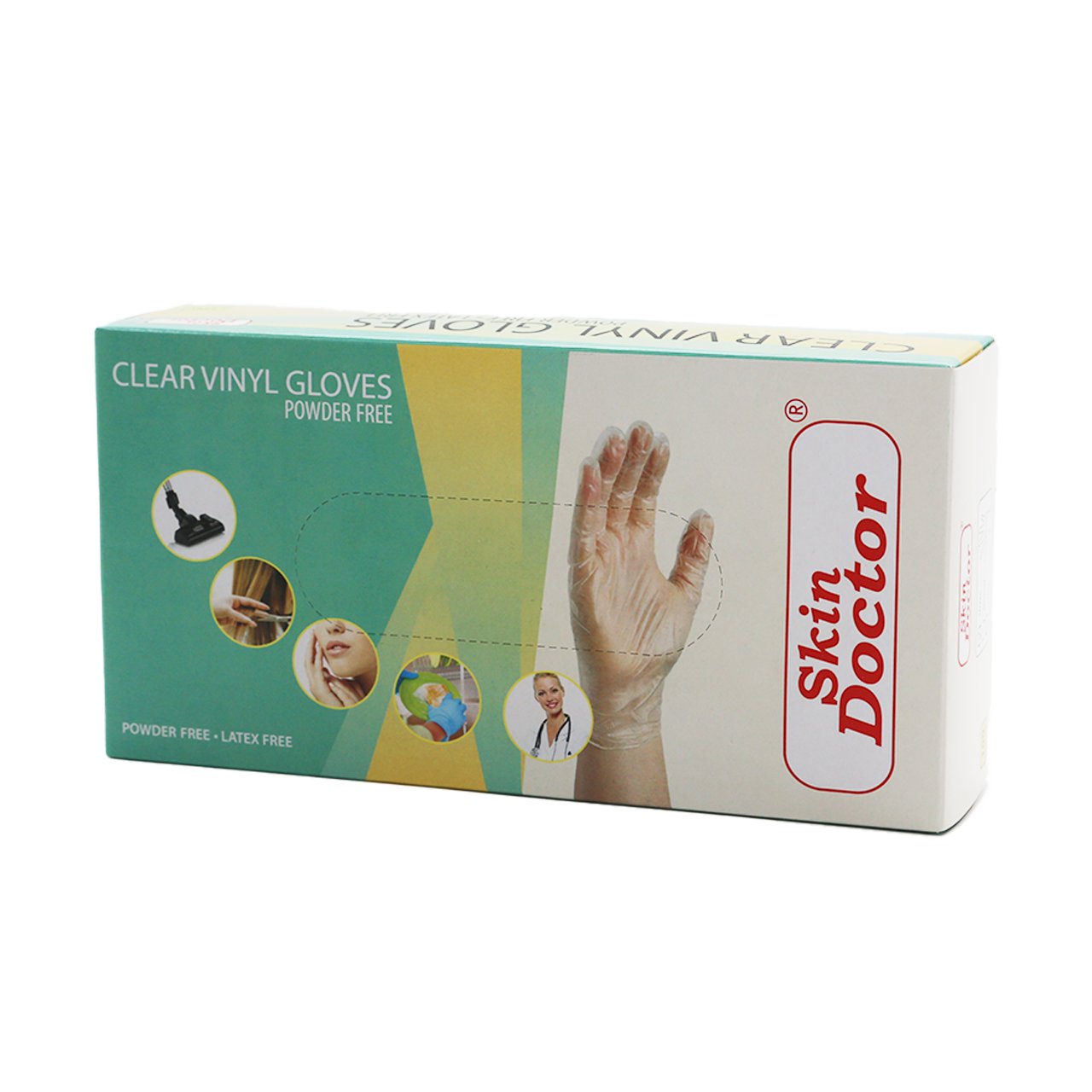 Powder Free Vinyle Gloves - Small (Box of 100)