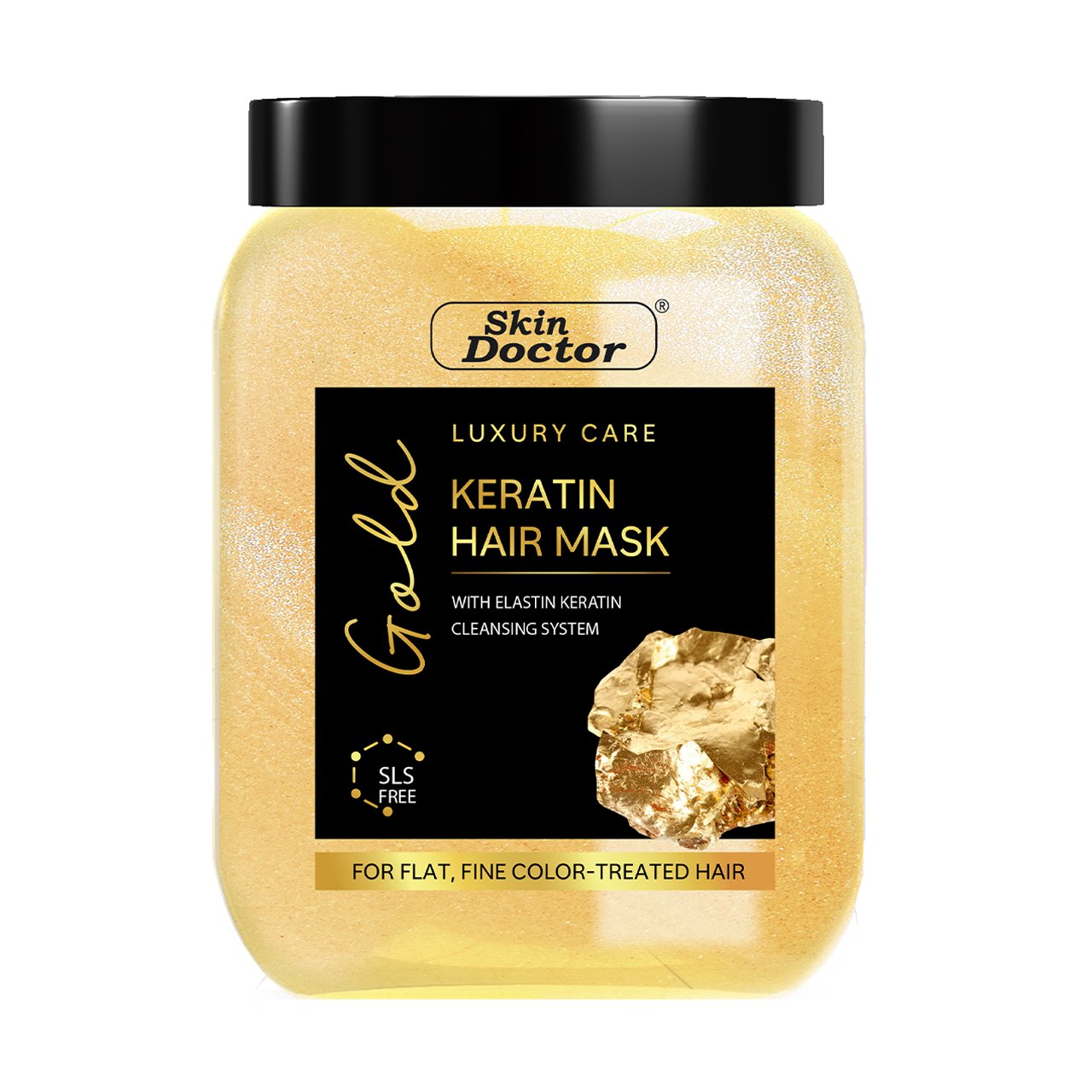 Luxury Care Gold Keratin Hair Mask 1000ml
