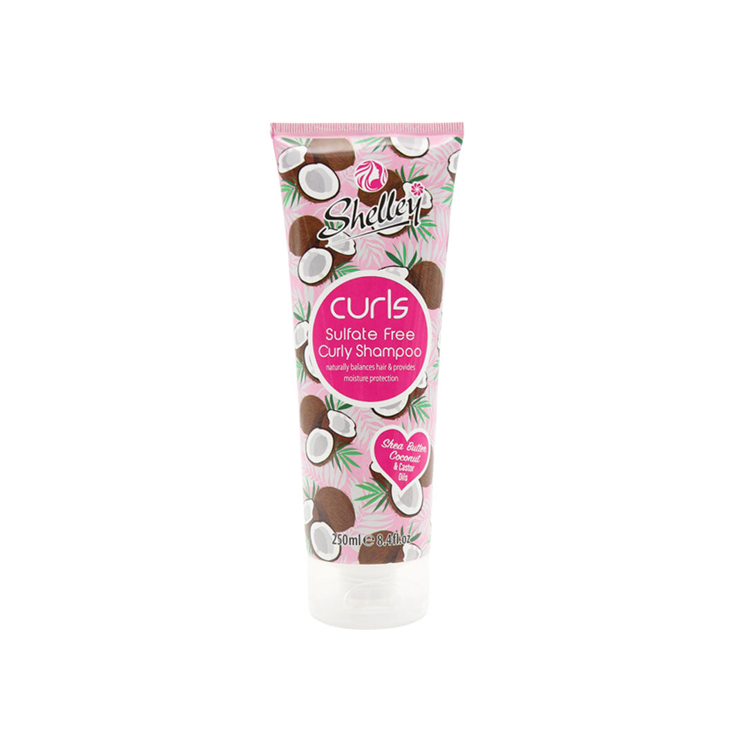 Shelley Curls Sulfate Free Curly Hair Shampoo 250ml