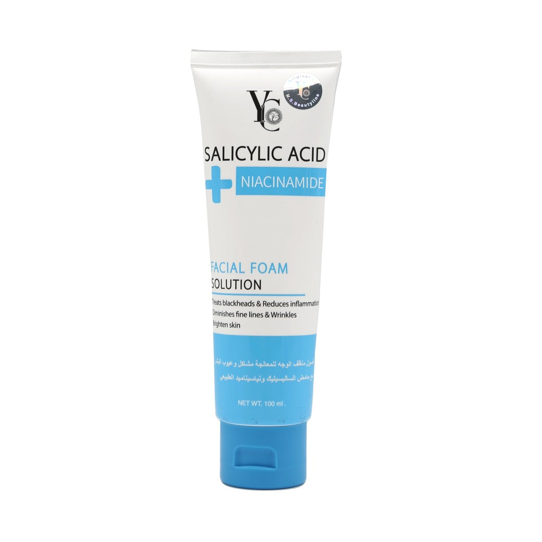 YC Salicylic Acid Facial Foam Solution with Niacinamide 100ml