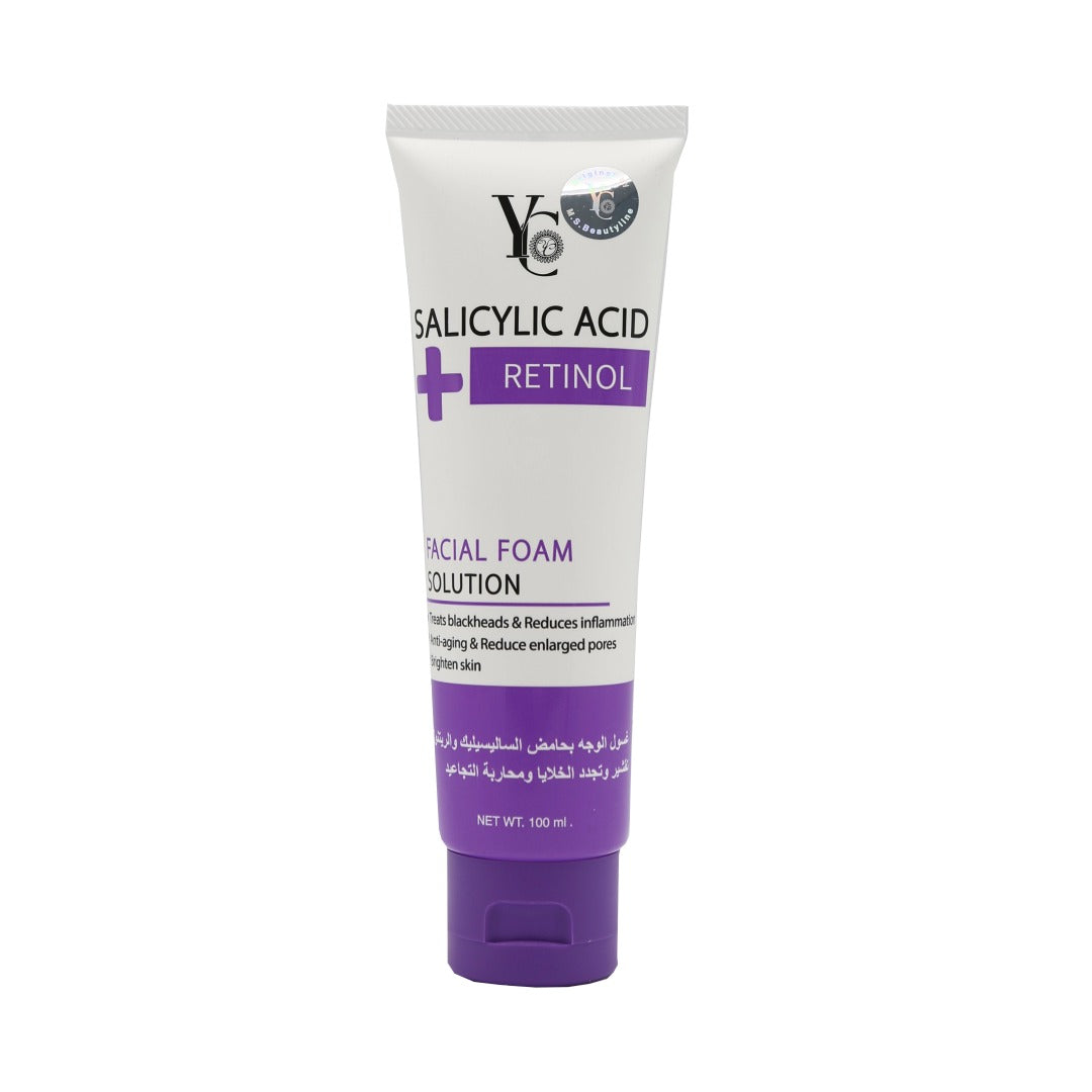 YC Salicylic Acid Facial Foam Solution with Retinol 100ml