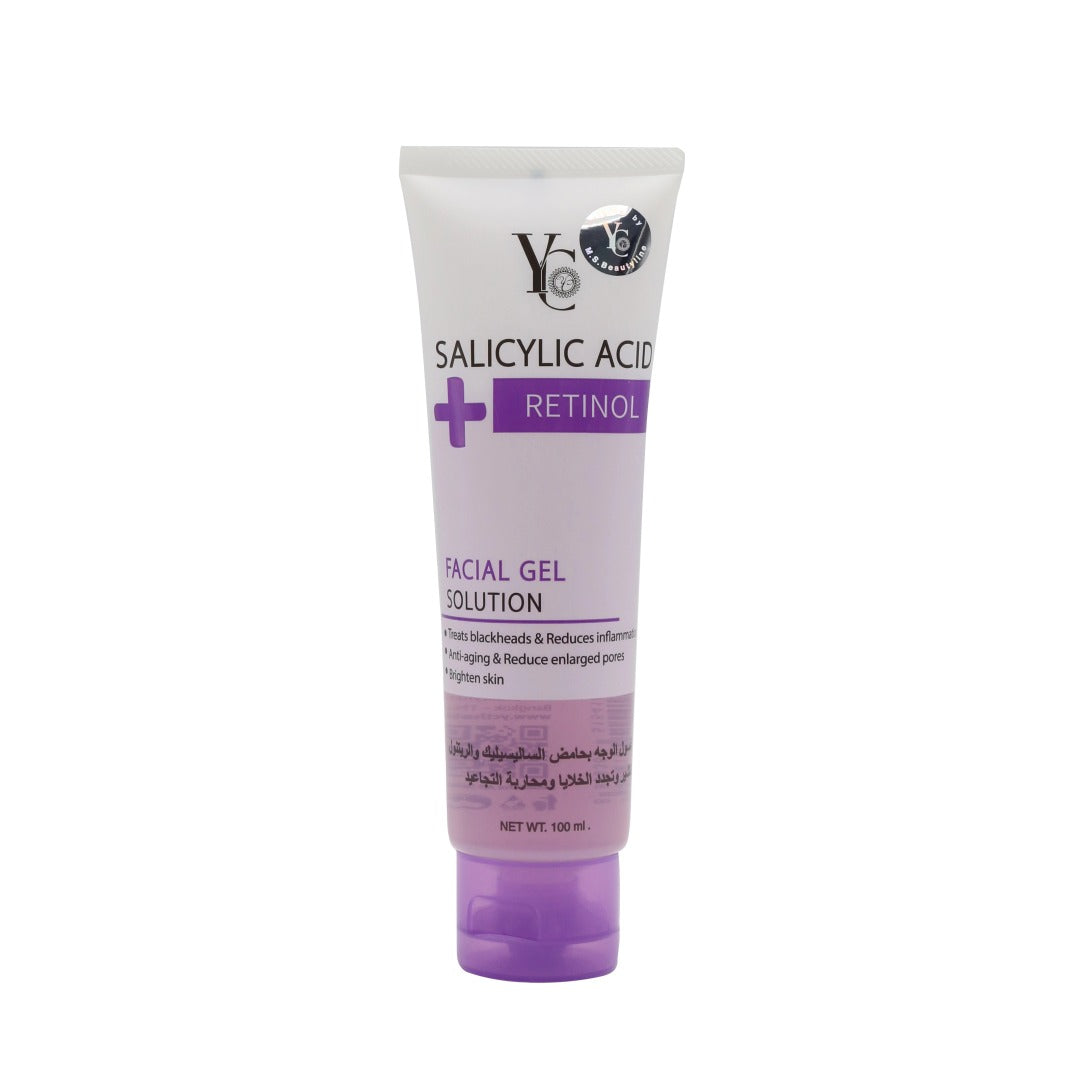 YC Salicylic Acid Facial Gel Solution with Retinol 100ml